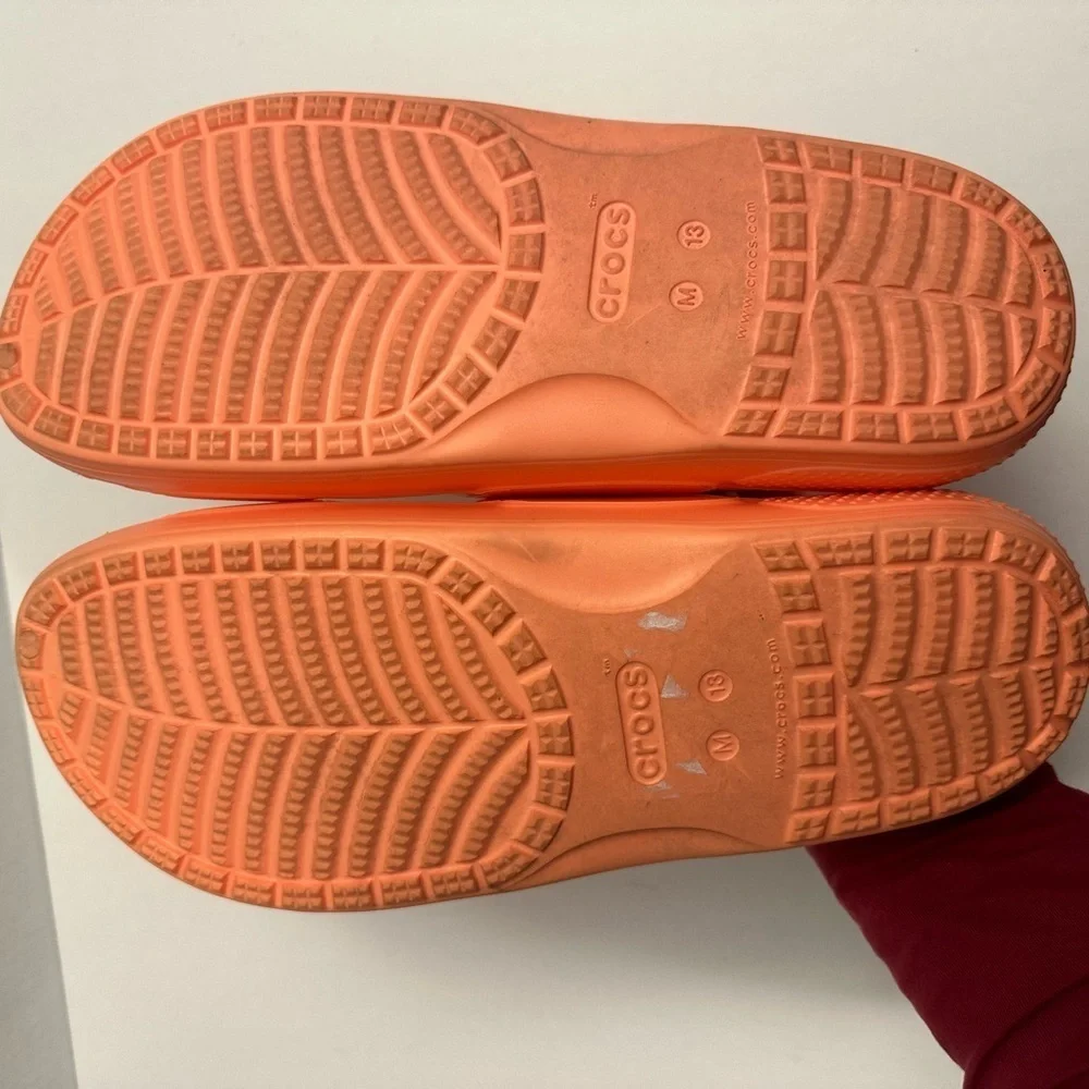Crocs Classic Unisex Two Strap Slide Sandal Size Men 13